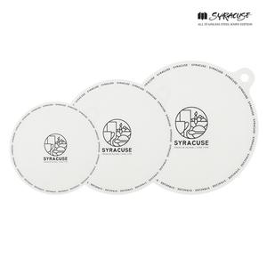 시라쿠스 3구 인덕션매트 세트 원형(소)+(중)+(대)