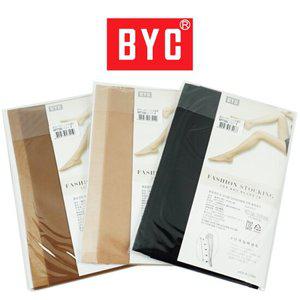 BYC 클래식 밴드스타킹 10개 살색 검정 커피색 고탄력 승무원