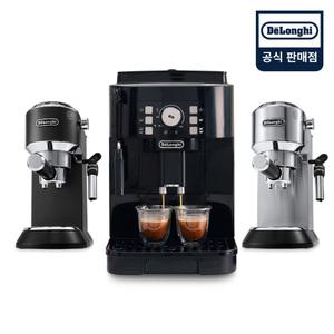 드롱기 블랙베이직 전자동커피머신 ECAM12.122.B 외 택1