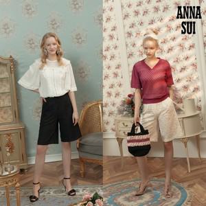 [최초가 59900원] ANNA SUI 하트랜드 레이스 하프팬츠 1종