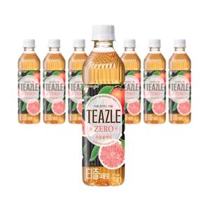 웅진 티즐 제로 자몽블랙티 500mL 20개
