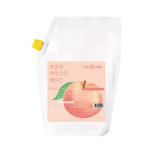 서울팩토리 복숭아아이스티 베이스 2kg 1박스 5개