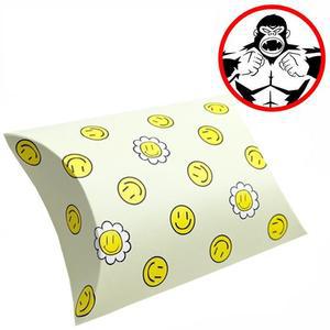 킹콩 선물상자 오목 스마일 85x85x30mm 1묶음100장