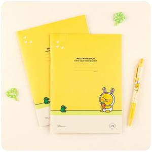 카카오 귀여운 A5 노트 150x210mm 무지 1개