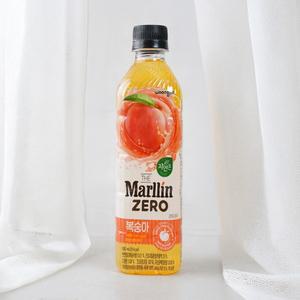 웅진 자연은 더말린 제로 복숭아 500ml