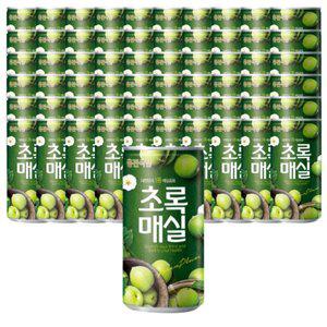 [기타]웅진식품 초록매실 180ml 60개 캔