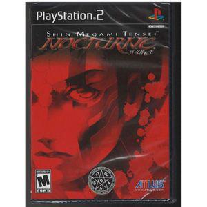 [관부가세포함] 신여신전생: 녹턴 PS2(신제품 공장 밀봉 미국 버전) Playstati SLUS-20911