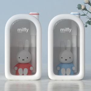미니 캐릭터 가습기 저소음 탁상용 380ml 무드등 선물용 화이트블루