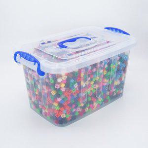 [토이토]도안집 증정 디폼 블럭 10mm 6000pcs 대용량 만들기 세트