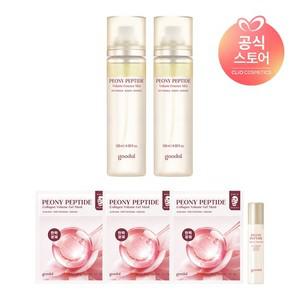 [CJ단독]피오니 펩타이드 주름흔적 에센스 미스트 120ml x2 [사은]피오니앰플10ml+피오니콜라겐겔마스크3매