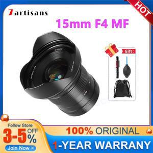 7artisans F4 MF 광각 풀 프레임 렌즈, 소니 E FX3 니콘 Z Z50 라이카 캐논 RF EOS-R EOS-R5, 15mm