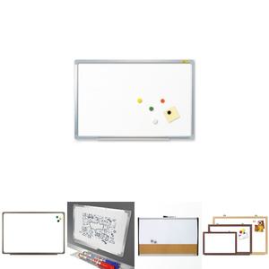 자석 화이트보드 알루미늄 실버(40x30cm)/미니/이동식/판/게시판/보드판/화이트/문구/용품/메모/패드/보드