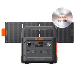 Jackery 잭커리 휴대용 파워뱅크 300Plus+태양광패널 40W 미니 세트