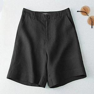 여성반바지 멋스런 린넨소재 시원하고 편안한 허리밴딩 썸머데일리 마바지
