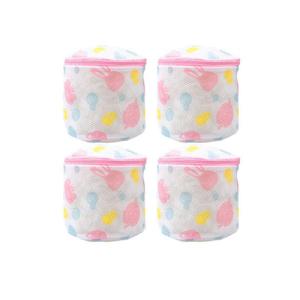 ABM 원통형 속옷세탁망 4개입(16x15cm)도구 액세서리 세탁 빨래 콤팩트