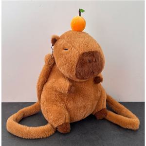 카피바라 가방 백팩 인형 크로스백 보조 동물 배낭