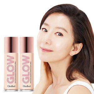 (2개)끌레드벨 물톡크림 모이스처라이징 글로우/자외선차단 SPF50+ PA++++ 김희애 물광 톤업 공식판매처