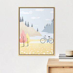 [셀러허브 1][HYIJMZFG_4B]감성 캔버스 액자 풍경 그림 월데코