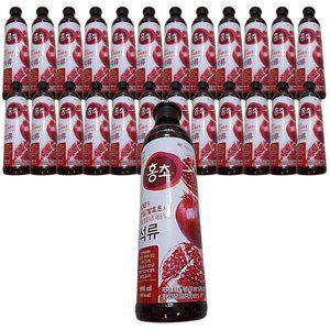 [기타]청정원 홍초 100% 자연발효초 석류 900ml x 2개