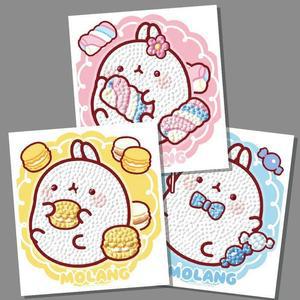 [MENPYLVD_52AG]마카롱 몰랑이 보석 십자수 큐빅 10x11