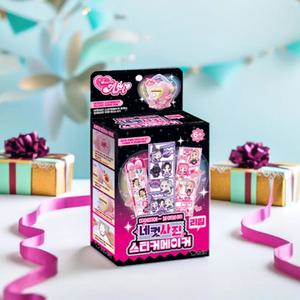 네컷사진 스티커메이커 리필 미니 사진 스티커 프레임 꾸미기놀이 다꾸 데코 DIY 어린이