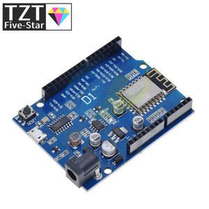 ESP 12E WeMos 와이파이 개발 보드 기반 ESP8266 쉴드 스마트 전자 PCB Arduino 호환 IDE용 D1 UNO R3 CH340 CH340G
