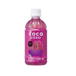 [와우에프엔비] 슈가로로 코코제로 포도 340ml 24개