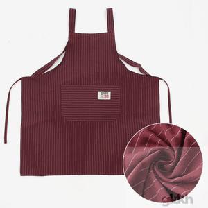 GKKH 코튼 H형 앞치마(레드) 귀여운면앞치마 제과제빵
