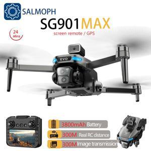 드론 용품 ZLL SG901 MAX GPS 드론  공중 HD 카메라 WIFI 장애워터 스크린  브러시리스 전동 RC Dron