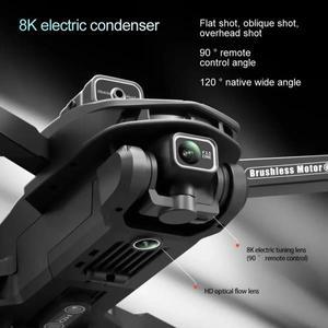 드론 용품  V168 Drone 8K 5G GPS  HD    카메라 무 지향성 장애워터 드론
