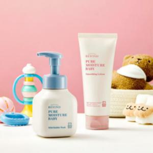 비욘드 퓨어 베이비 로션 200 mL + 버블 워시 350 mL BNS