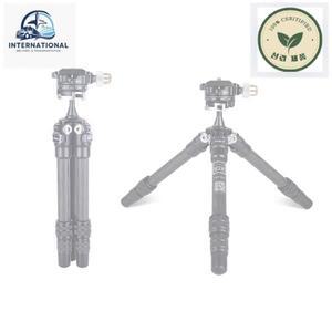 스마트폰 카메라 셀카봉 유튜브 AOKA-CMP163C 삼각대, 휴대용 탄소 섬유 카메라 스탠드 BC16 볼 헤드 3 섹