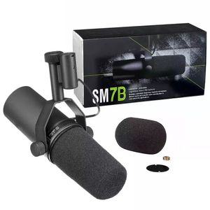 Shure NEW SM7B Cardioid 다이나믹 보컬 브로드캐스트 마이크 / Free 배송 마이크로폰 이어폰 케이블 연결