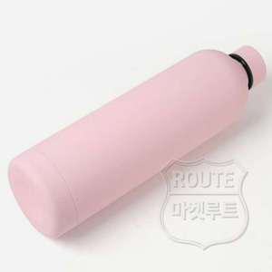 보온병 1L 핑크 아웃도어 야외활동