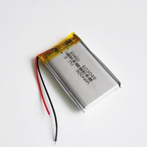 리튬 폴리머 LiPo 충전식 배터리 603048  Mp3 GPS 블루투스 전자책 태블릿 PC 카메라 모바일  3.7V  900mAh