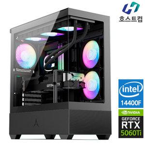 인텔 i5 14400F RTX 5060 Ti 게이밍 조립컴퓨터 배틀그라운드 스텔라 블레이드 디아블로 스팀 PC 본체