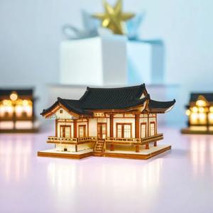 영공방 HO 임청각 군자정 조립 모형 DIY 키트 디오라마 프라모델 미니어처 (YM612)