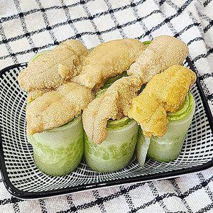 국내산 보라성게알 100g 1통