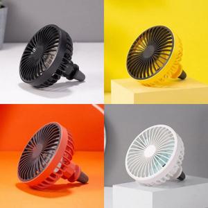 차량용 송풍구 LED 선풍기 GXZ-F829 3단조절 USB 미니 선풍기