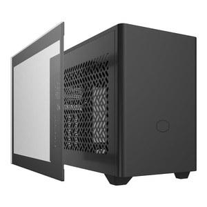 쿨러 마스터 NR200P V2 미니 ITX PC 케이스, 탑 마운트 240mm|280mm AIO, 356mm 수직 GPU 마운트, SFX PSU 130mm, 호환 가능한 RTX 5090 XT, 강화 유리, USB 타입-C, DIY