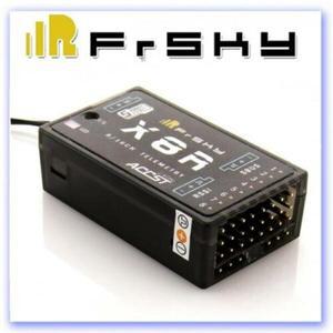 FrSky S.BUS ACCST 원격 측정 수신기, Taranis X9D XJT용 스마트 포트 포함, X8R, 8 채널, 16