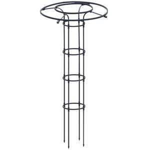 장미넝쿨지지대 대형 넝쿨 트렐리스 120cm 능소화 화단울타리 정원용품 블랙 호야 유럽