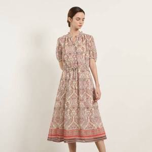 [BCBG](센텀시티점)에스닉 스트링 원피스 (B5M5O648)