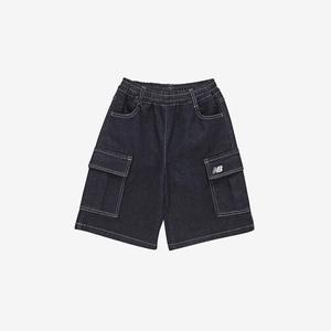[롯데백화점]뉴발란스 Outdoor Sports_인디고 데님 버뮤다팬츠 (NK9VF3302U)