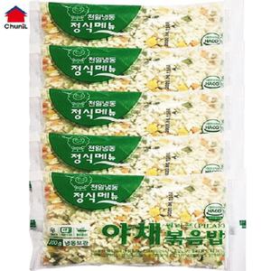 천일 냉동밥/냉동볶음밥/ 야채 볶음밥 5봉