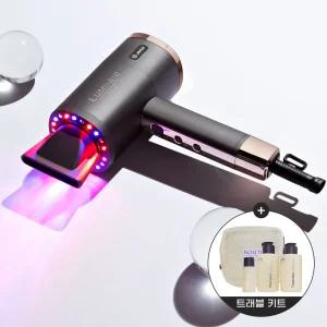 [JMW 본사직영] 프리미엄 LED 두피케어 드라이기 루미에어 STL7001A 차콜그레이 +로아띠 트래블키트