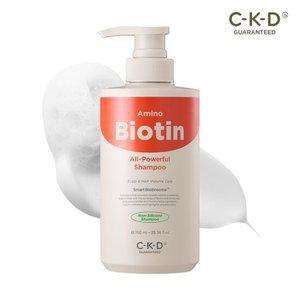 종근당건강 아미노비오틴 올파워풀 샴푸 500ml / 탈모증상완화
