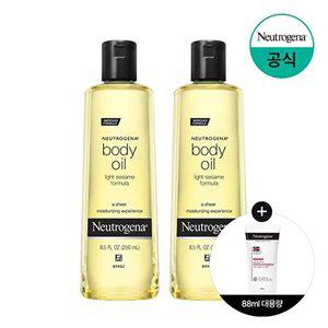 [뉴트로지나][시카에멀전88ml증정] 뉴트로지나 세서미 바디 오일 250ml x2