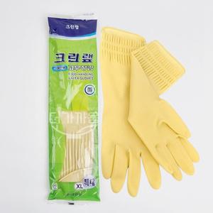 크린랩 식품전용 고무장갑 XL(특대) 주방 급식실 조리실 식당 업소용 대용량 음식 조리용 요리용 장갑
