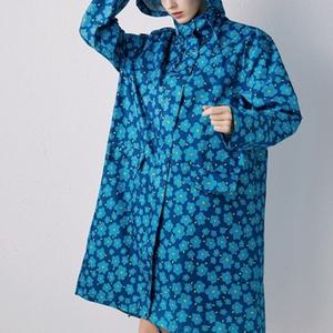 알록달록한 성인여성우비 패셔너블 레인코트 가벼운원단
